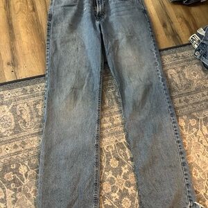 Ariat M4 bootcut jeans and cinch white label